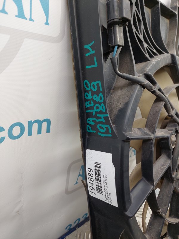 Диффузор вентилятора основного радиатора левый MITSUBISHI PAJERO 99-06 Диффузор вентилятора основного радиатора левый MITSUBISHI PAJERO 99-06