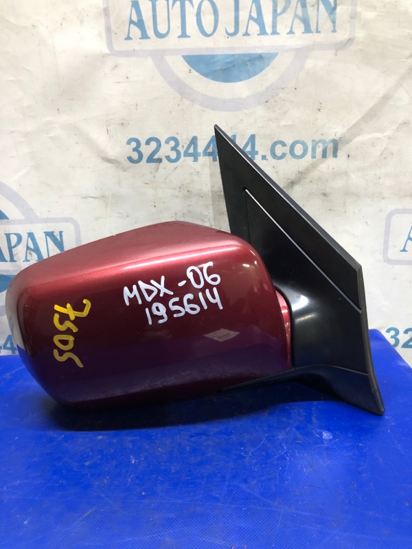 Зеркало правое MDX (YD1) 00-06 2003 Внедорожник 3.5 J35A5