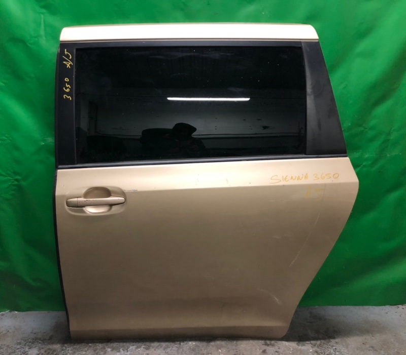 Стекло двери заднее левое TOYOTA SIENNA 11-16 GSL30 3.5 2GR-FE