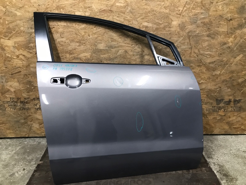 Дверь передняя правая MAZDA 5 CR 05-10 2009 Минивен 2.3 C235-58-031D Б/У