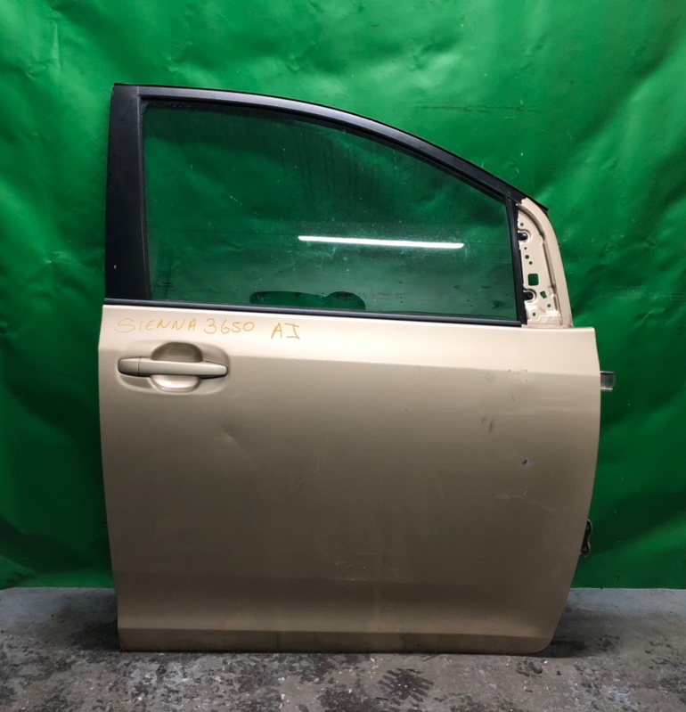 Дверь передняя правая TOYOTA SIENNA 11-16 2012 GSL30 3.5 2GR-FE 67001-08040 Б/У