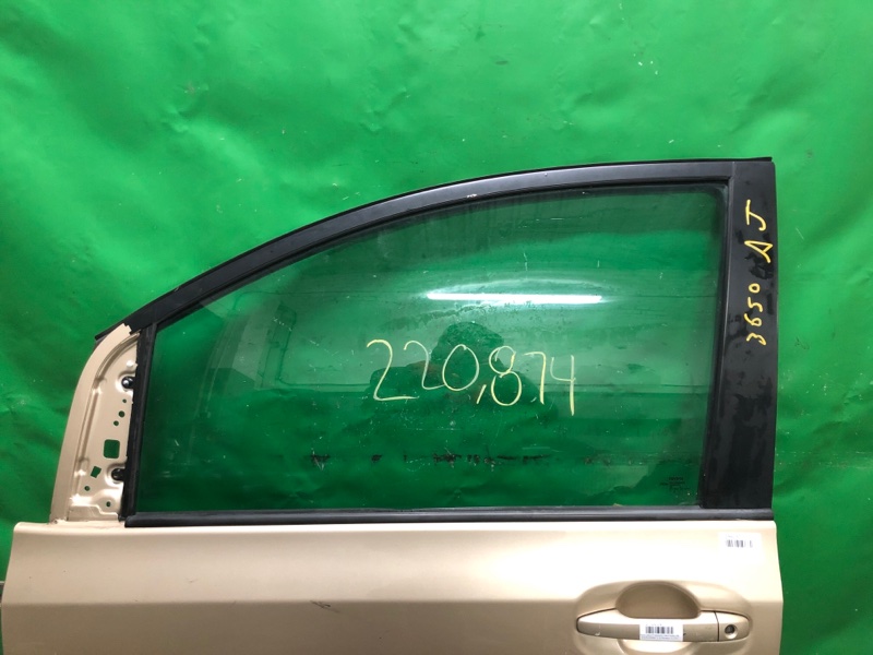 Стекло двери переднее левое TOYOTA SIENNA 11-16 2012 GSL30 3.5 2GR-FE 68102-08050 Б/У