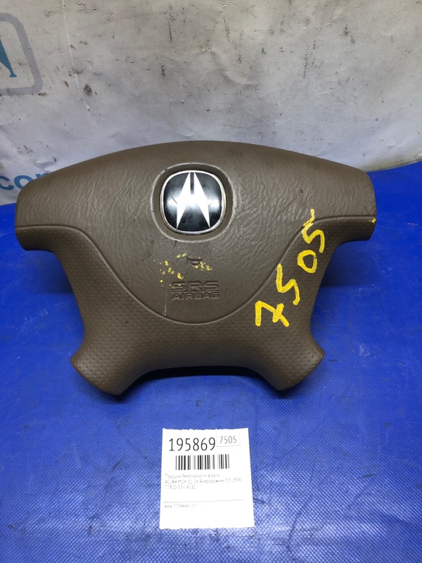 Подушка безопасности в руль ACURA MDX (YD1) 00-06 2003 Внедорожник 3.5 J35A5 06770-S3V-L30ZB Б/У