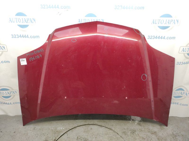 Капот ACURA MDX (YD1) 00-06 2003 Внедорожник 3.5 J35A5 60100-S3V-A91ZZ Б/У