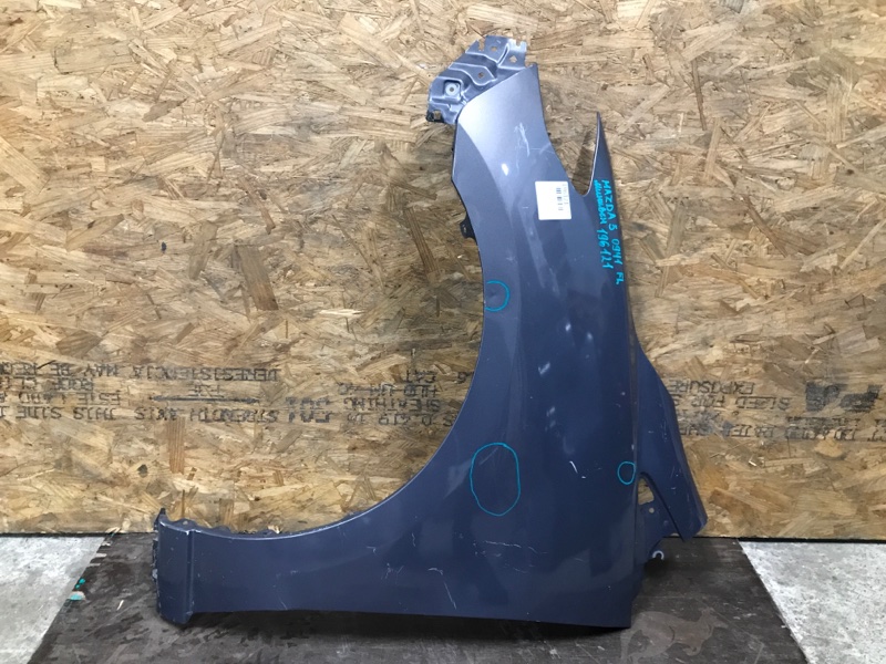 Крыло переднее переднее левое MAZDA 5 CR 05-10 2009 Минивен 2.3 CD83-52-211 Б/У