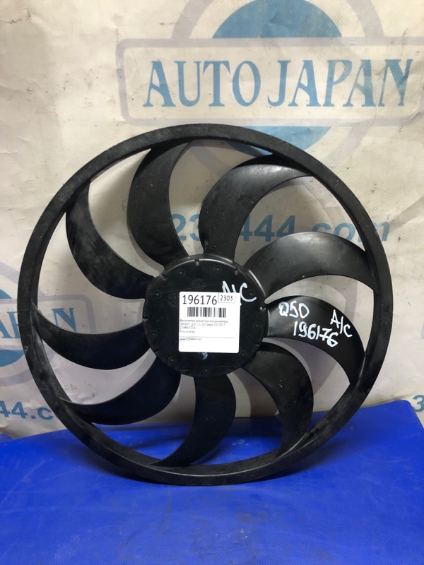 Вентилятор радиатора кондиционера INFINITI Q50 15-20 2017 Седан 3.0 VR30DDTT 21486-JF01A Б/У