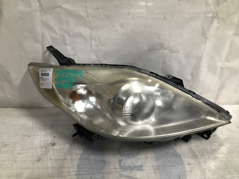 Запчасть фара передняя правая MAZDA 5 CR 05-10 2009 Минивен 2.3 CE50510K0C Б/У Фара передняя правая MAZDA 5 CR 05-10 2009 Минивен 2.3 CE50510K0C Б/У