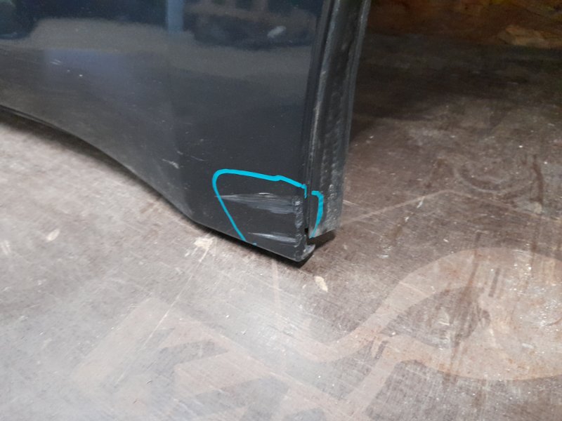 Дверь задняя левая RDX 06-12 2007 Внедорожник 2.3