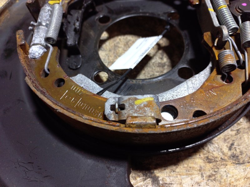 Тормозной механизм задний левый RDX 12-19 2014 Внедорожник 3.5 J35Z2