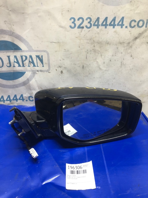Зеркало правое ACURA TLX 14-17 2015 Седан 2.4 76200-TZ3-A02ZG Б/У