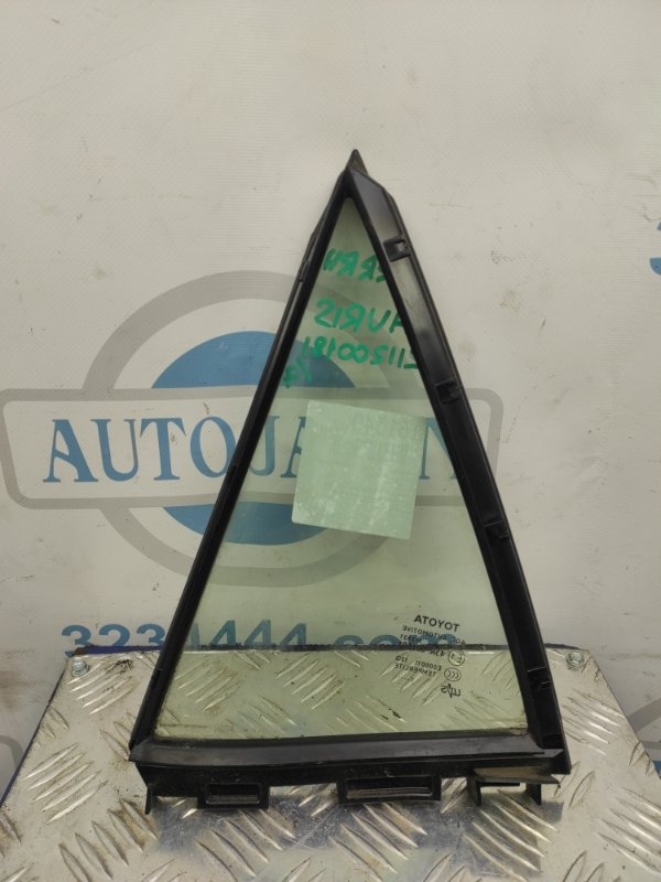 Стекло двери глухое заднее правое AURIS 06-12 Стекло двери глухое заднее правое AURIS 06-12