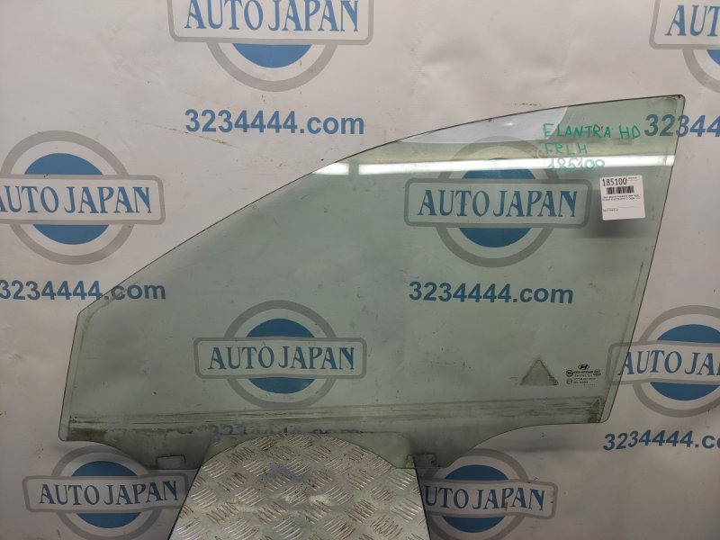 Стекло двери переднее левое HYUNDAI ELANTRA HD 06-11 2007 HD 2.0 G4GC 82411-2H010 Б/У