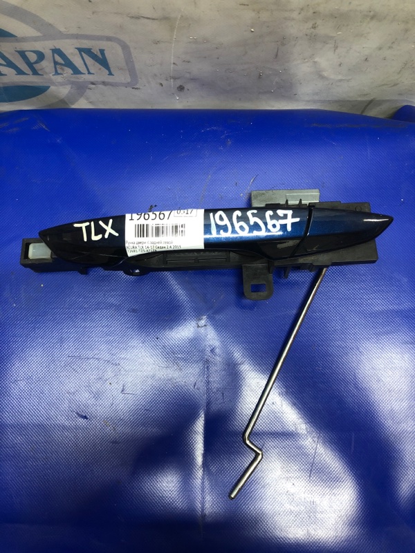 Ручка двери наружная задняя левая ACURA TLX 14-17 2015 Седан 2.4 72681-TZ3-A71ZA Б/У