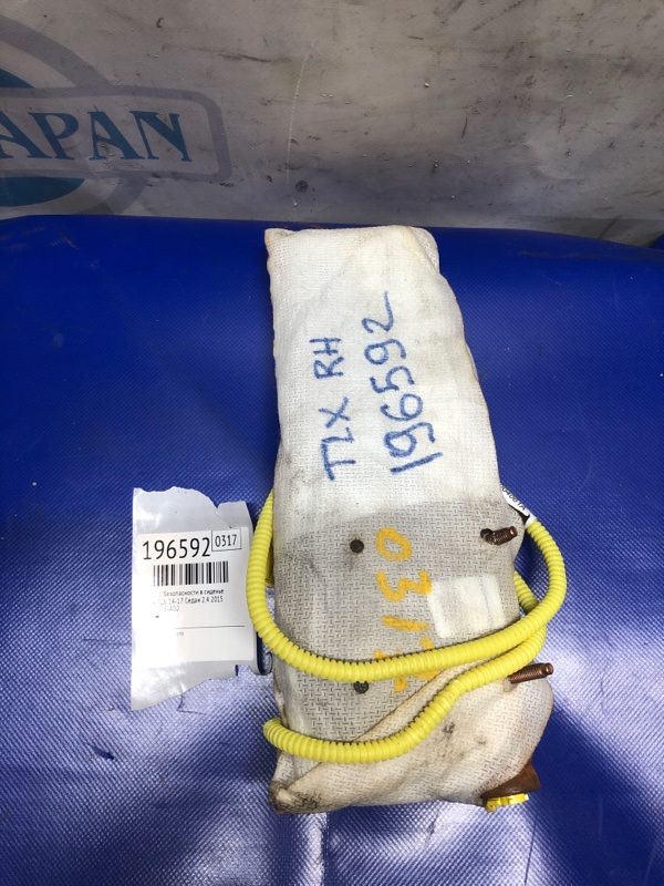 Подушка безопасности в сиденье передняя правая ACURA TLX 14-17 2015 Седан 2.4 78050-TZ3-A00 Б/У