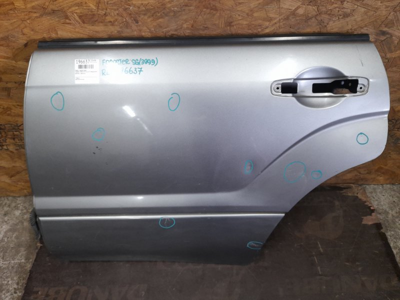Дверь задняя левая SUBARU FORESTER SG 02-07 2007 SG 2.5 EJ253 60409SA0129P Б/У