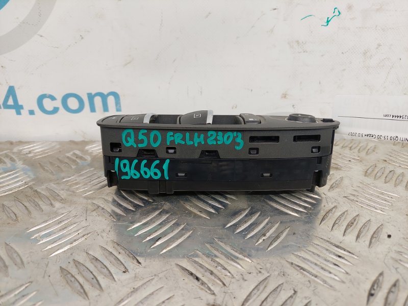 Блок управления стеклоподъемниками передний левый INFINITI Q50 15-20 Седан 3.0 VR30DDTT