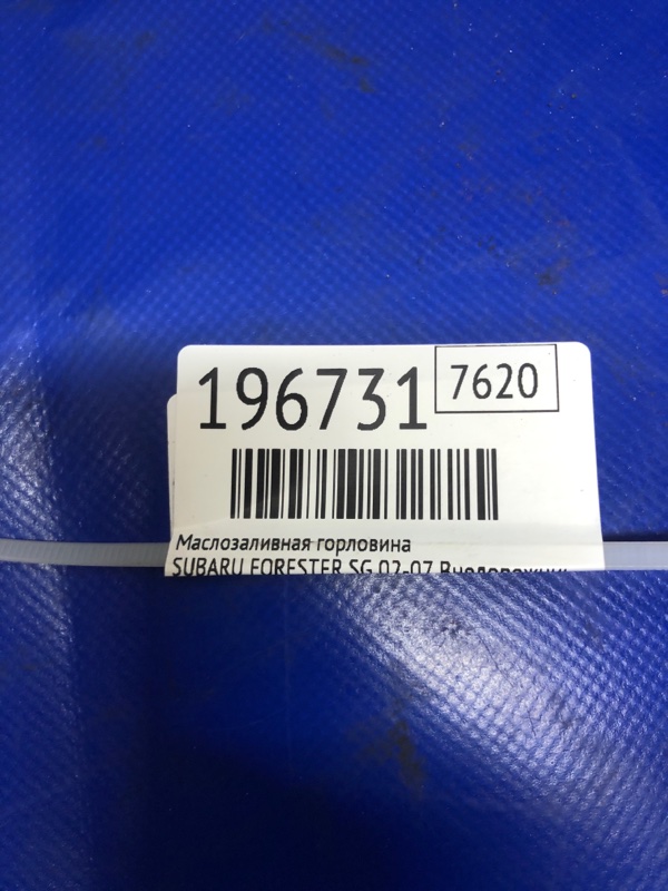 Маслозаливная горловина FORESTER SG 02-07 2007 Внедорожник 2.5 EJ253