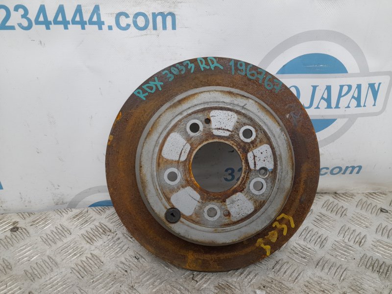 Тормозной диск задний ACURA RDX 12-19 2018 Внедорожник 3.5 42510-TX4-A02 Б/У