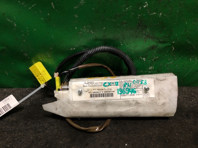 Запчасть подушка безопасности в сиденье правая MAZDA CX-9 06-16 2011 Внедорожник 3.7 TD11-57-KA0B Б/У Подушка безопасности в сиденье правая MAZDA CX-9 06-16 2011 Внедорожник 3.7 TD11-57-KA0B Б/У