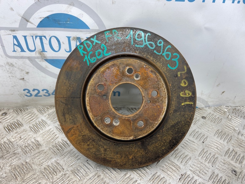 Тормозной диск передний ACURA RDX 06-12 2008 Внедорожник 2.3 45251-SWA-A22 Б/У