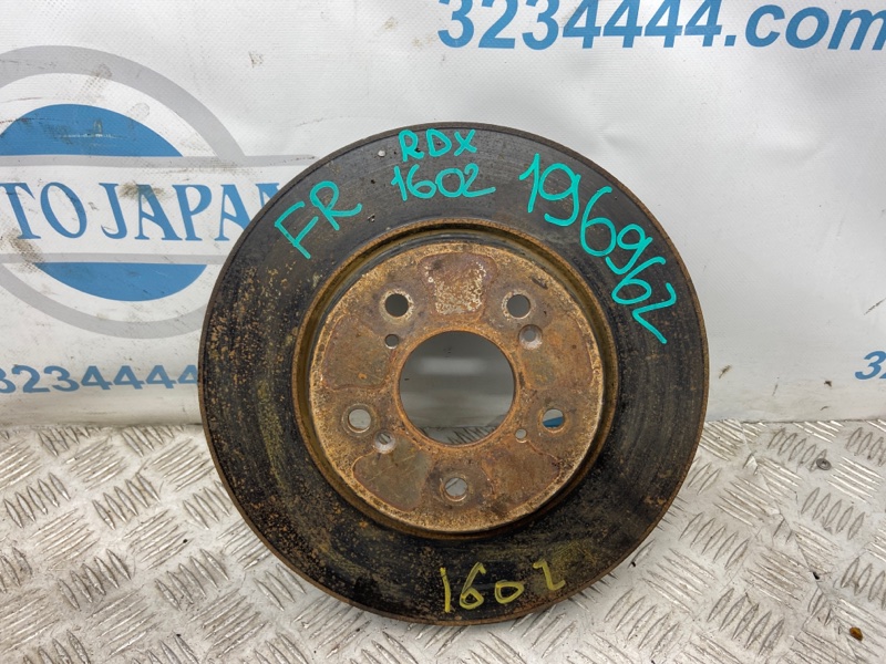 Тормозной диск передний ACURA RDX 06-12 2008 Внедорожник 2.3 45251-SWA-A22 Б/У