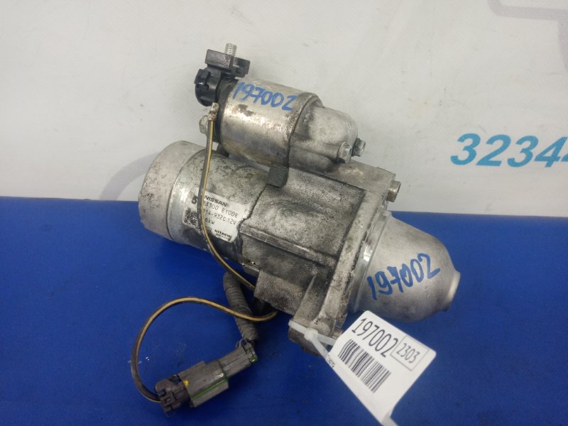 Стартер INFINITI Q50 15-20 2017 Седан 3.0 VR30DDTT 23300-EY00E Б/У