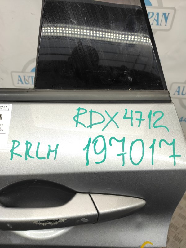 Дверь задняя левая RDX 19- 2019 Внедорожник 2.0