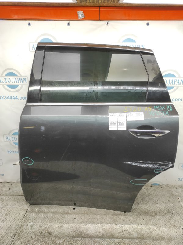 Дверь задняя левая ACURA MDX (YD3) 13-21 2014 Внедорожник 3.5 67550-TZ5-A70ZZ Б/У