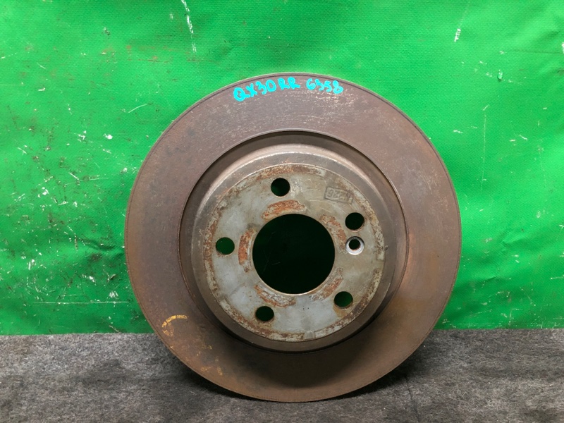 Тормозной диск задний INFINITI QX30 16-20 2017 Внедорожник 2.0 20PET 43206-5DA0A Б/У