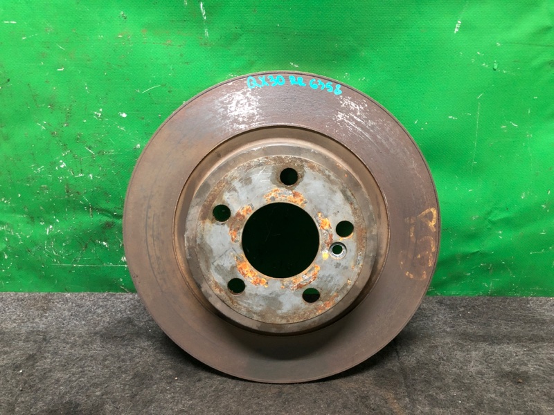 Тормозной диск задний INFINITI QX30 16-20 2017 Внедорожник 2.0 20PET 43206-5DA0A Б/У