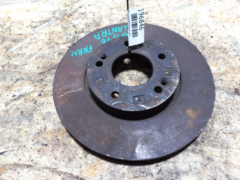 Тормозной диск передний HYUNDAI ELANTRA HD 06-11 51712-2H000 Б/У