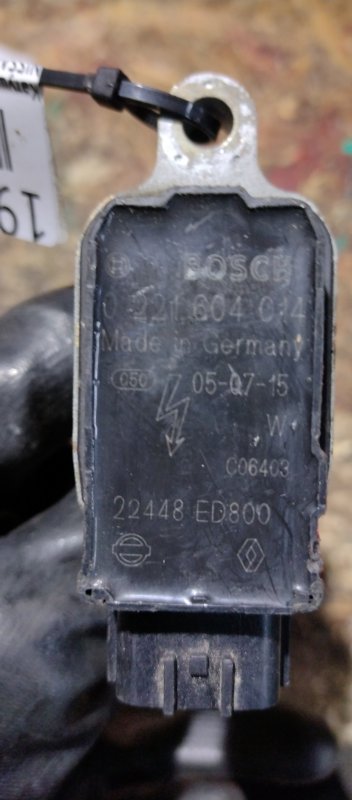 Катушка зажигания NISSAN QASHQAI 07-14 MR 20 Катушка зажигания NISSAN QASHQAI 07-14 MR 20