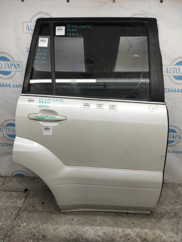 Дверь задняя правая LEXUS GX470 02-09 2005 Внедорожник 4.7 2UZFE 67003-60370 Б/У