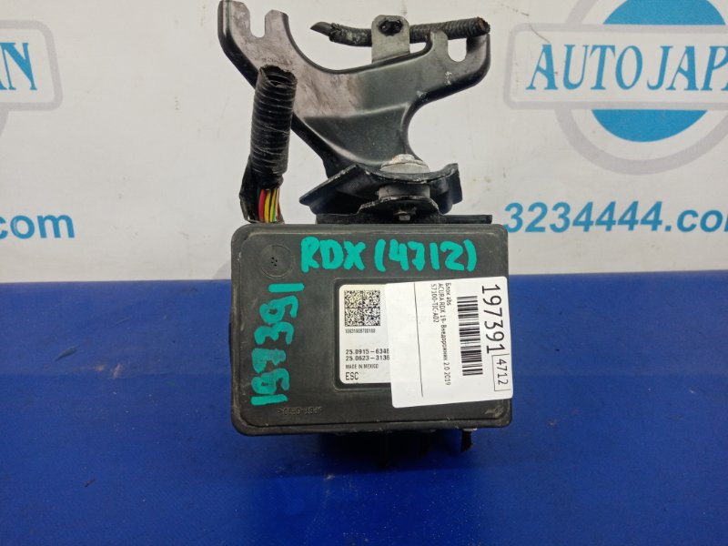 Блок ABS ACURA RDX 19- 2019 Внедорожник 2.0 57100-TJC-A02 Б/У
