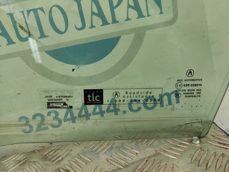 Стекло двери переднее левое ACURA RDX 12-19 Внедорожник 3.5