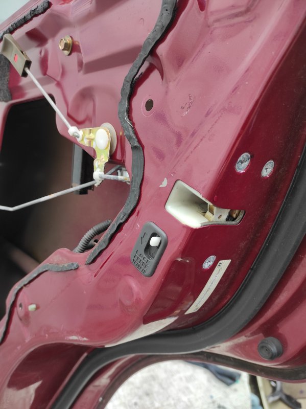 Замок двери задний правый ACURA MDX (YD1) 00-06 2003 Внедорожник 3.5 J35A5 72610-S3V-A01 Б/У