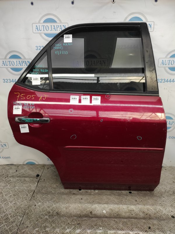 Замок двери задний правый ACURA MDX (YD1) 00-06 Внедорожник 3.5 J35A5