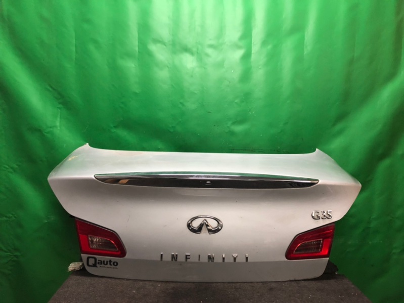 Крышка багажника задняя INFINITI G25/G35/G37/Q40 06-14 2007 Седан 3.5 VQ35HR H4300-JK0MM Б/У