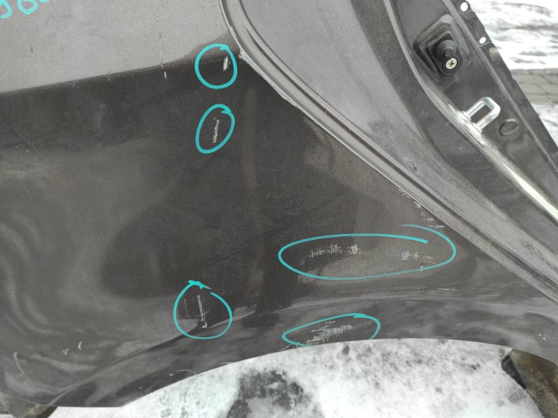 Четверть кузова задняя правый CERATO YD 12-