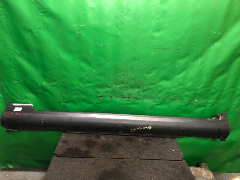 Накладка порога наружная левая INFINITI EX35(37) 07-12 2010 Внедорожник 3.5 76851-1BA0A Б/У