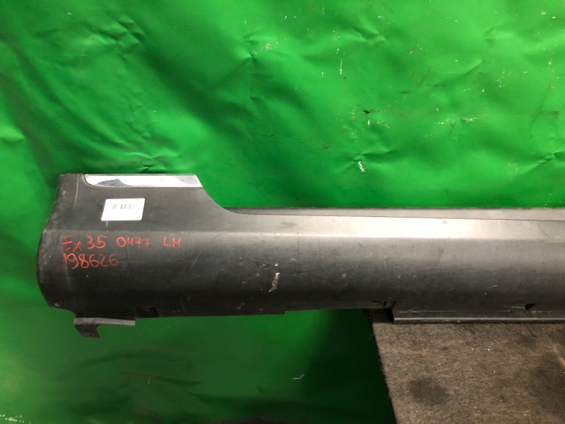 Накладка порога наружная левая INFINITI EX35(37) 07-12 Внедорожник 3.5