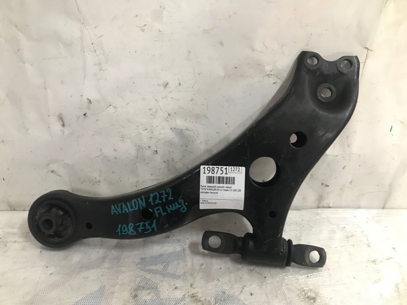Рычаг передней подвески нижний передний левый TOYOTA AVALON 05-12 2006 GSX30 3.5 2GR-FE 48069-06100 Б/У