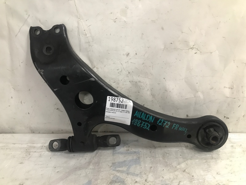Запчасть рычаг передней подвески нижний передний правый TOYOTA AVALON 05-12 2006 GSX30 3.5 2GR-FE 48068-06100 Б/У Рычаг передней подвески нижний передний правый TOYOTA AVALON 05-12 2006 GSX30 3.5 2GR-FE 48068-06100 Б/У