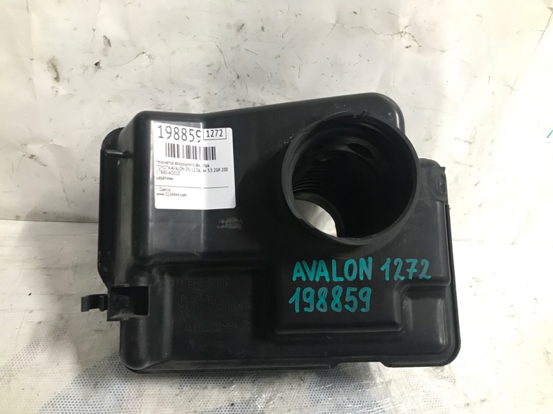 Резонатор воздушного фильтра TOYOTA AVALON 05-12 2006 GSX30 3.5 2GR-FE 17881-AD010 Б/У