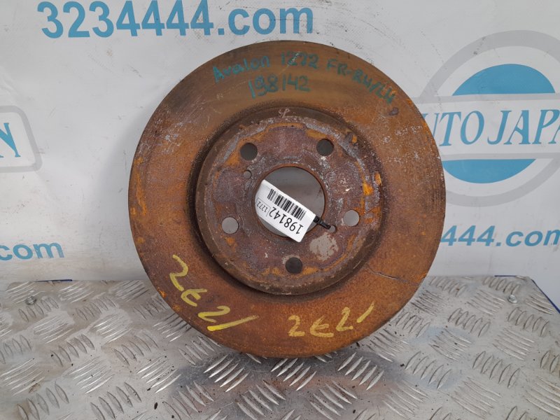 Тормозной диск передний TOYOTA AVALON 05-12 2006 GSX30 3.5 2GR-FE 43512-08030 Б/У