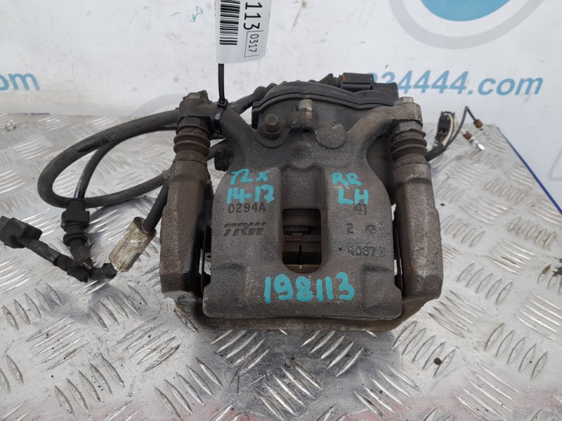 Суппорт тормозной задний левый ACURA TLX 14-17 2015 Седан 2.4 43019-TZ3-A50 Б/У