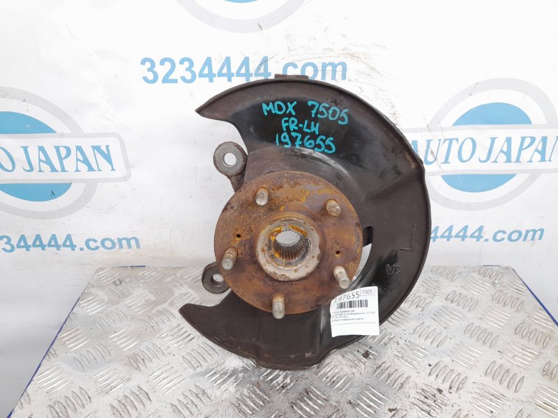 Кулак поворотный передний левый MDX (YD1) 00-06 2003 Внедорожник 3.5 J35A5