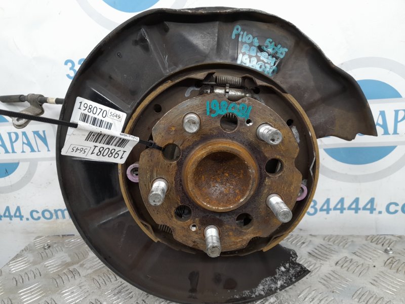 Запчасть ступица задняя HONDA PILOT 08-15 2009 Внедорожник 3.5 42200-SZB-A01 Б/У Ступица задняя HONDA PILOT 08-15 2009 Внедорожник 3.5 42200-SZB-A01 Б/У