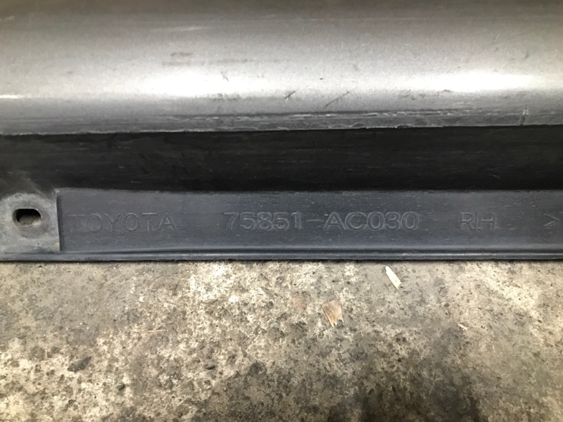 Накладка порога наружная правая AVALON 05-12 2006 GSX30 3.5 2GR-FE Накладка порога наружная правая AVALON 05-12 2006 GSX30 3.5 2GR-FE