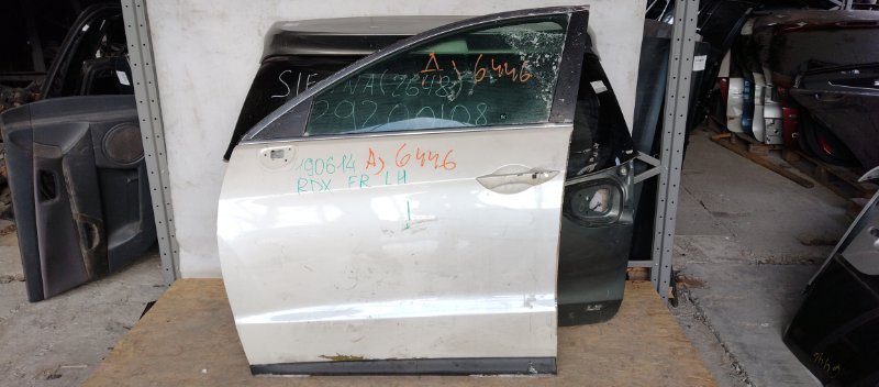 Дверь передняя левая ACURA RDX 12-19 2014 Внедорожник 3.5 J35Z2 67050-TX4-A90ZZ Б/У